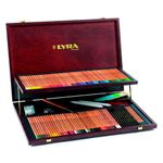 lyra-rembrandt-polycolor-set-105-lapices-de-colores-caja-de-madera