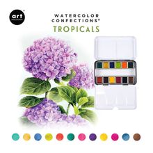 Art Philosophy Watercolor Confections - Set 12 Acuarelas Tropicals