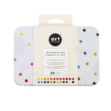 Art Philosophy Watercolor Confetti - Set 24 Acuarelas en Pastillas