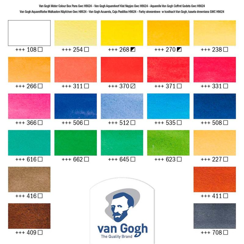 Van-Gogh-Watercolors-Set-Acuarelas-Pastilla-24-Colores-Caja-Madera-Accesorios-3