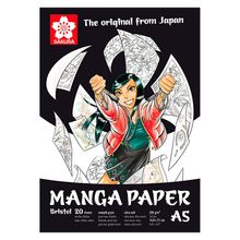 Sakura Manga Paper - Block Bristol A5 14,8 x 21 cm 20 Hojas