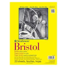 Strathmore Bristol - Croquera 22,9 x 30,5 cm 20 hojas