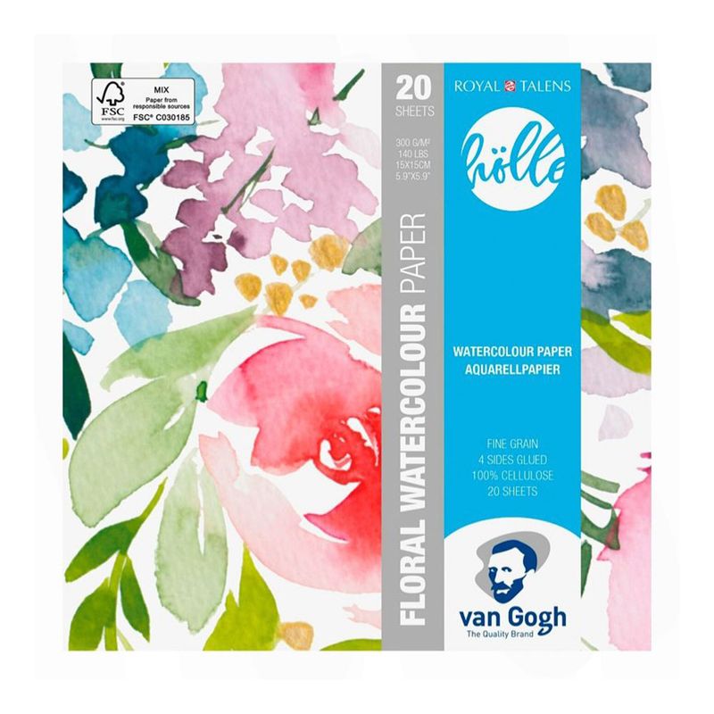 van-gogh-floral-watercolor-paper-block-papel-de-acuarela-15-x-15-20-hojas-300-g-m2