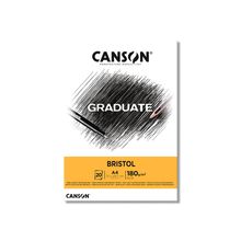 Canson Graduate - Block Bristol 20 hojas 250 g/m2