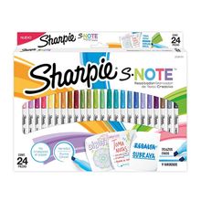 Sharpie - Set 24 Destacadores S Note Pastel