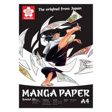 Sakura Manga Paper - Block Bristol A4 21 x 29,7 cm 20 Hojas