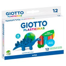 Giotto - Set 12 Plasticinas Natural