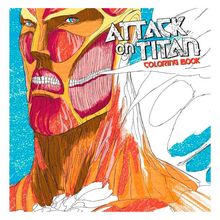 Libro para Colorear Attack on Titan Coloring Book Hajime Isayama
