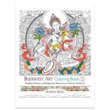 Libro para Colorear Buddhist Art Coloring Book 2 Robert Beer