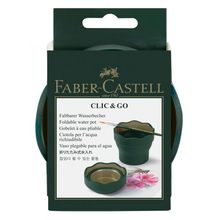 Faber-Castell Click & Go - Vaso Plegable para Agua