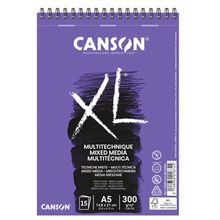 Canson XL - Croquera Mix Media A5 14,8 x 21 cm 15 Hojas