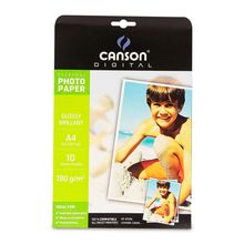 Canson Digital - Papel Fotográfico A4 21 x 29,7 cm, 10 Hojas