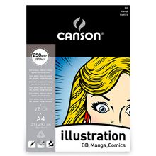 Canson Illustration - Block Manga Comics A4 21 x 29,7 cm 12 Hojas