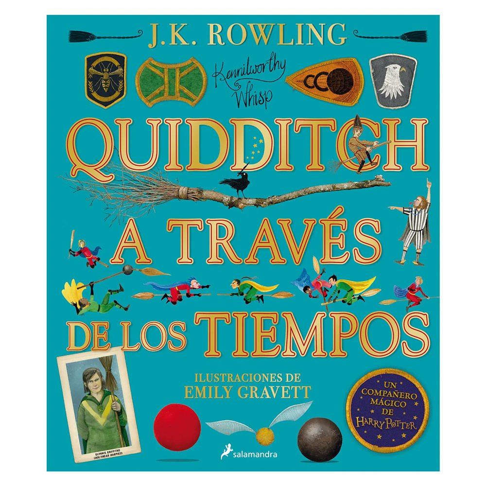 Libro Quidditch A Través De Los Tiempos (Ilustrado) De J. K. Rowling ...